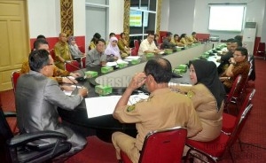 Rapat koordinasi rutin Tim Pengendalian Inflasi Daerah (TPID) Kota Tanjungpinang,  (25/8)