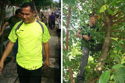 AKP.P.Tarigan,SH, Kapolsek Tanjungpinang Barat dan Yusuf Firdaus, DPD APDESI Kepri (Kanan)