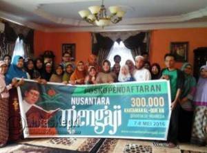 Program Nusantara Mengaji dengan agenda 300.000 khataman Al-Qur'an